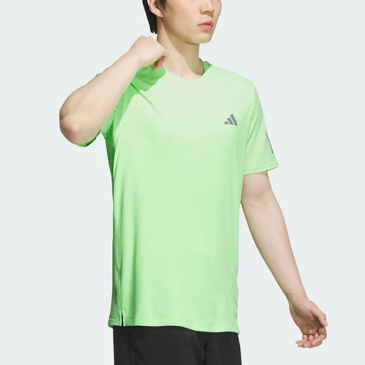 Adidas T Shirt Men's Light Green-3