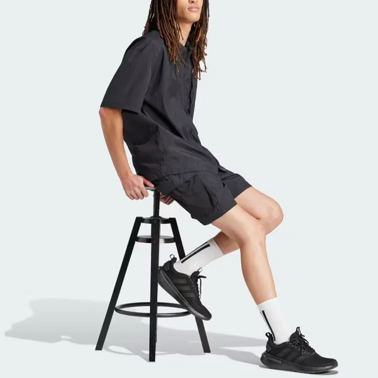 Adidas City Escape Cargo Shorts Casual Shorts Men's Black-3