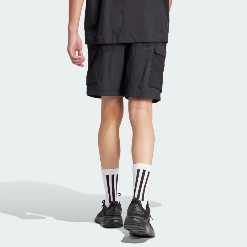 Adidas City Escape Cargo Shorts Casual Shorts Men's Black-2