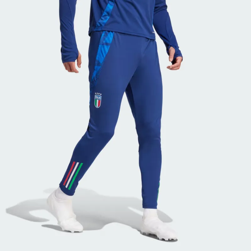 Adidas Italy Tiro 24 Competition Training Pants Knitted Sports Pants Men's Dark Blue-1