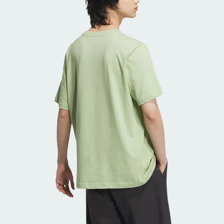 Adidas T Shirt Unisex Magical Yellow Green-4