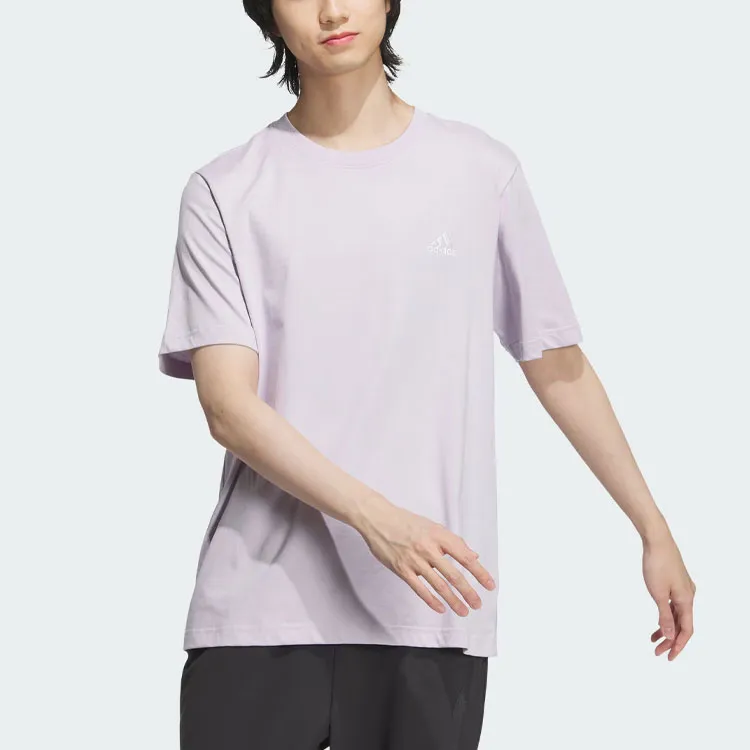 Adidas T Shirt Unisex Silver Purple-2