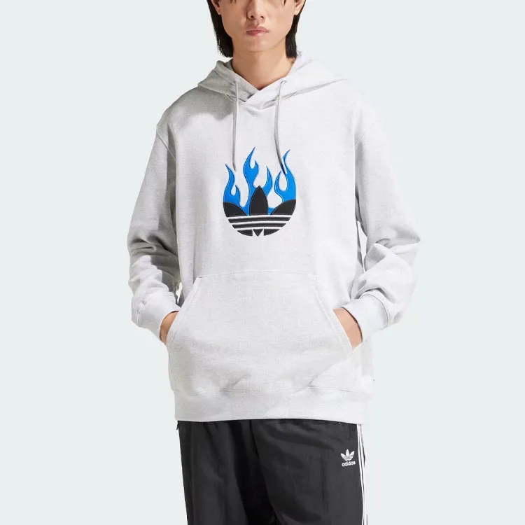 Adidas Flames Logo Hoodie-1