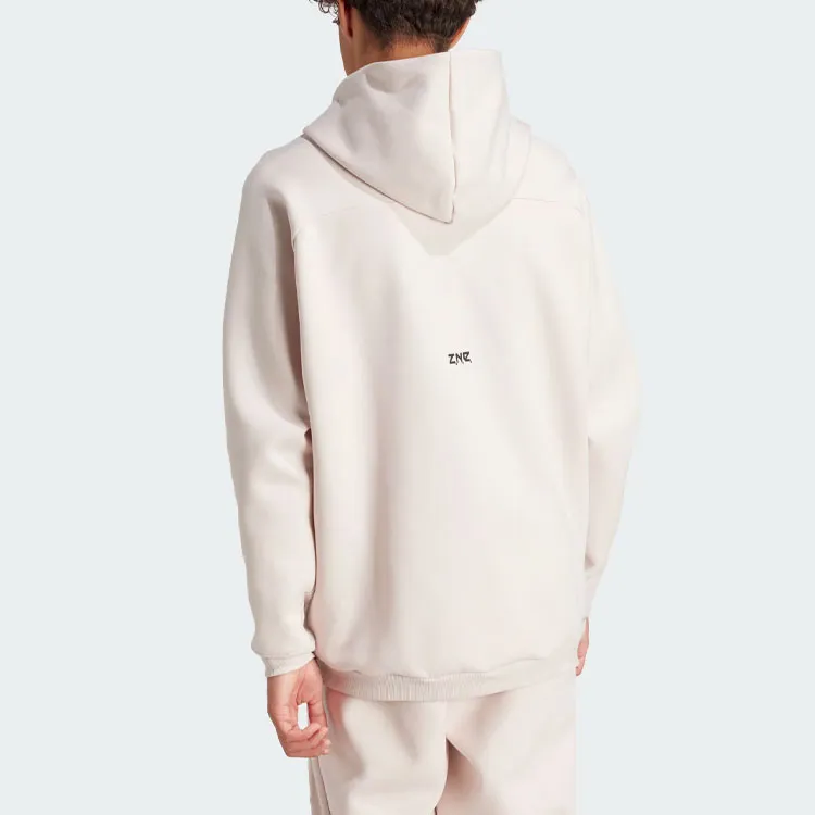 Adidas New Z.N.E. Premium Hoodie Sweatshirt Men's Light Purple-2