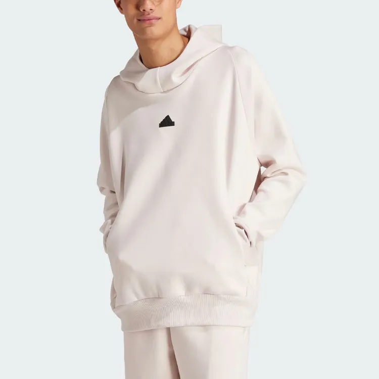 Adidas New Z.N.E. Premium Hoodie Sweatshirt Men's Light Purple-1