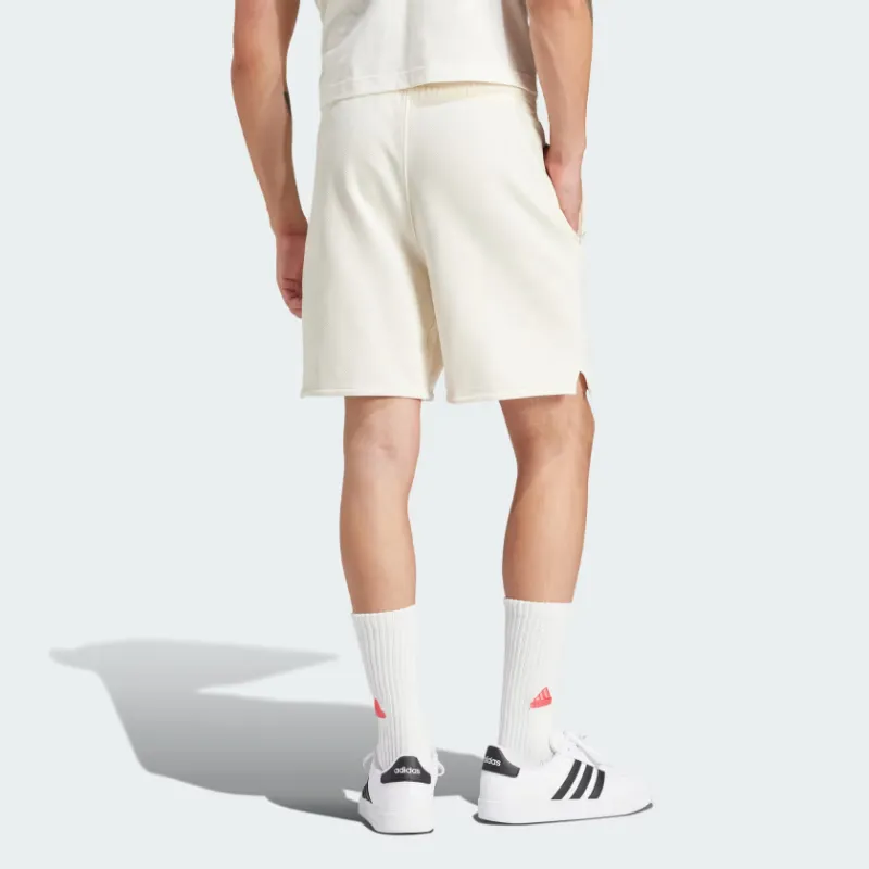 Adidas Lounge Piqué Terry Shorts Casual Shorts Men's White-2