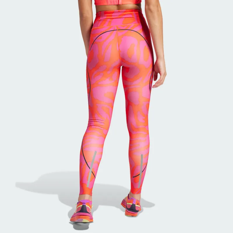 Adidas x Stella McCartney Truepace Long Running Leggings Athletic Trousers Women's Active Orange-2