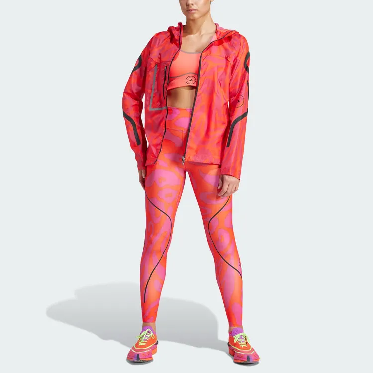Adidas x Stella McCartney Truepace Long Running Leggings Athletic Trousers Women's Active Orange-3