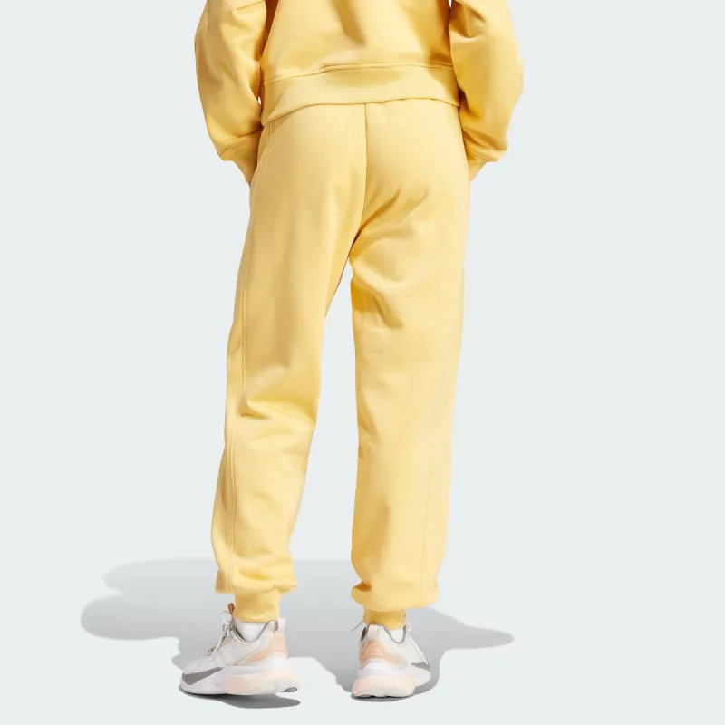 Adidas All Szn Fleece Loose Pants Knitted Sports Pants Women's Yellow-1