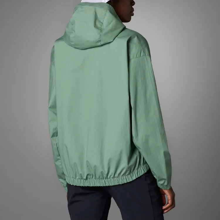 Adidas Terrex Xploric Wind Jacket Jackets Coats Women's Silver Green-3