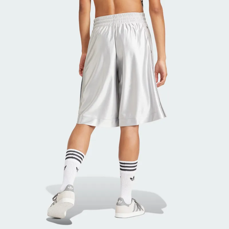 Adidas Originals Premium Basketball Shorts Sports Shorts Women's Light Gray-2