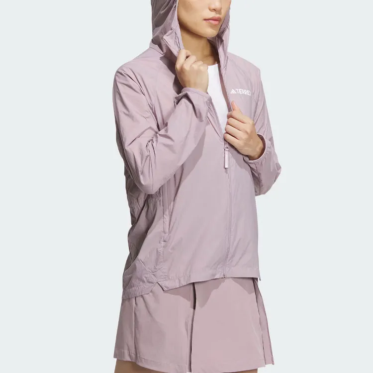 Adidas Breathable Sun Protection Clothing Women's Purple Pink-3