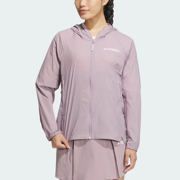 Adidas Breathable Sun Protection Clothing Women's Purple Pink-1