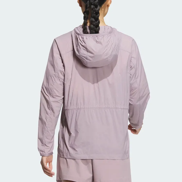 Adidas Breathable Sun Protection Clothing Women's Purple Pink-2