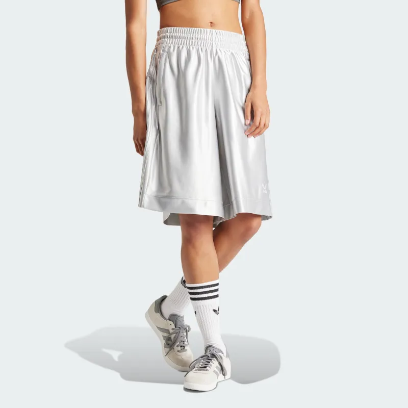 Adidas Originals Premium Basketball Shorts Sports Shorts Women's Light Gray-1