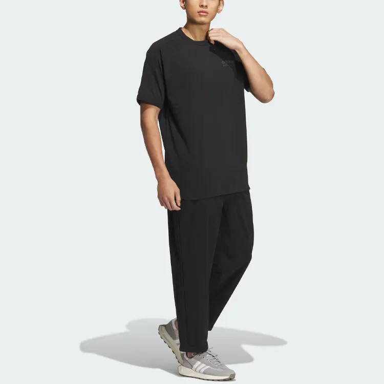 Adidas Originals Street Track Tracksuit Bottoms Woven Sweatpants Men's Black-3
