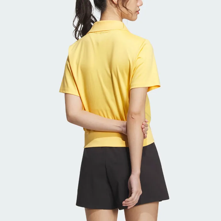 Adidas Sportswear Tee Polo Shirt Men's Bright Yellow-3