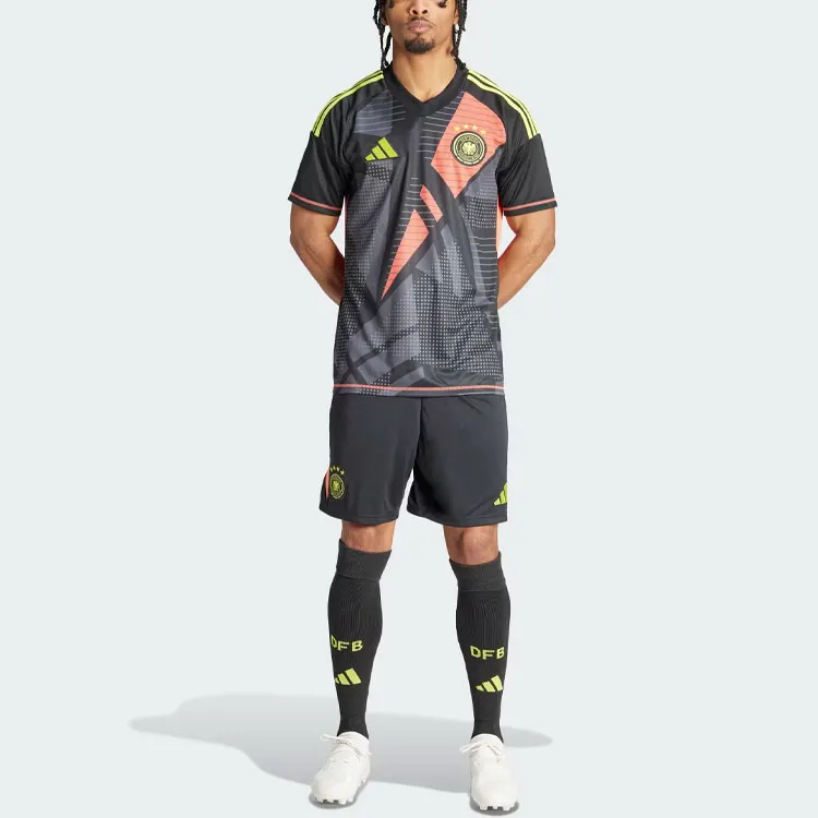 Adidas Germany Tiro 23 Goalkeeper Jersey Soccer Jerseys Men's Black-5