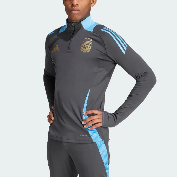 Adidas Argentina Tiro 24 Competition Top Sweatshirt Men's Carbon Black-1
