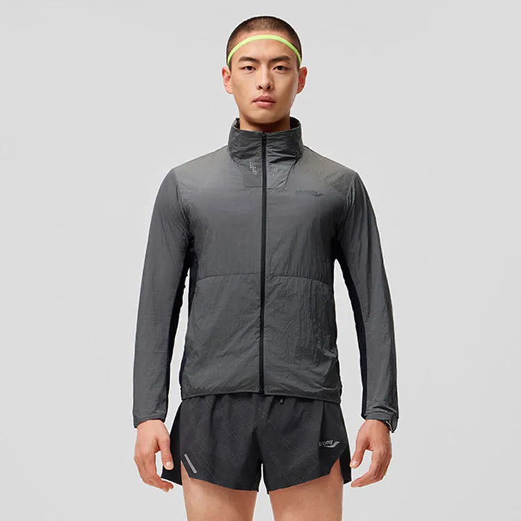 Saucony Jackets & Coats Men's Silver Black-2