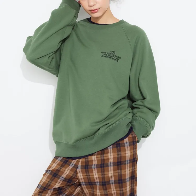 Peanuts X UNIQLO X PEANUTS Co branded Series T Shirts Unisex Turquoise-2