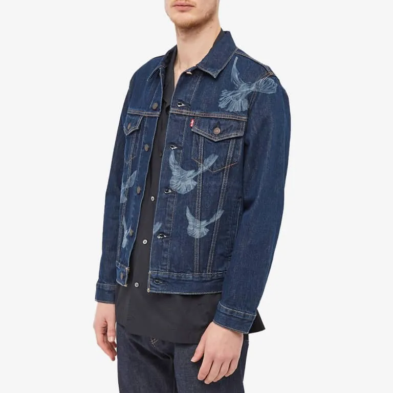 Levis By 3.Paradis Printed Denim Jacket-1