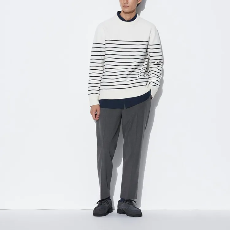 UNIQLO Suit Trouser Men's Lead Gray-3