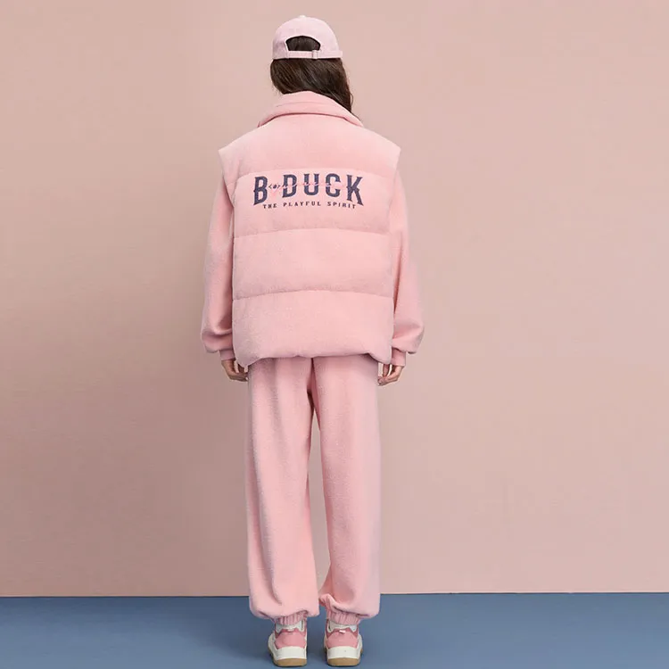 B.Duck Casual Pants Women's Light Pink-1