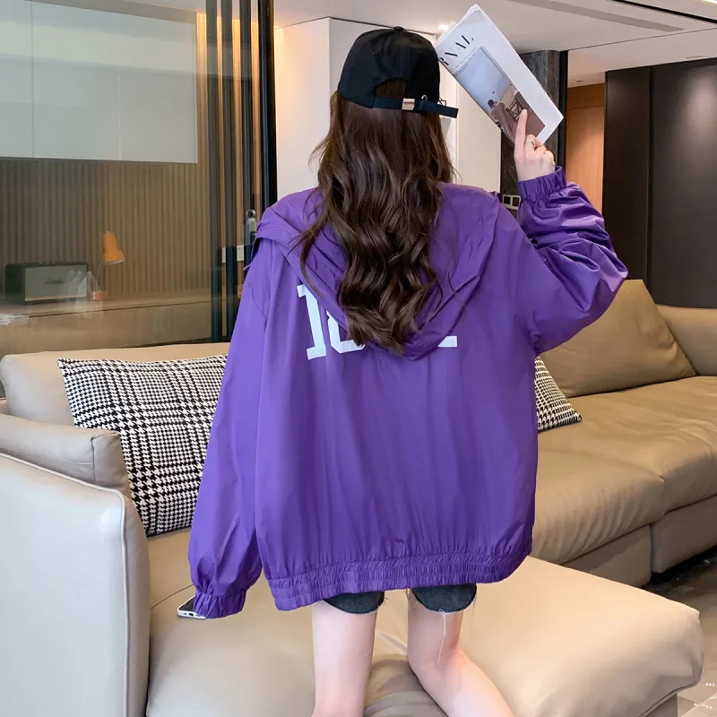 Tonlion Jackets Coats Women's Wisteria Purple-1