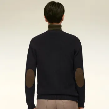 Red bean Sweaters Men Black