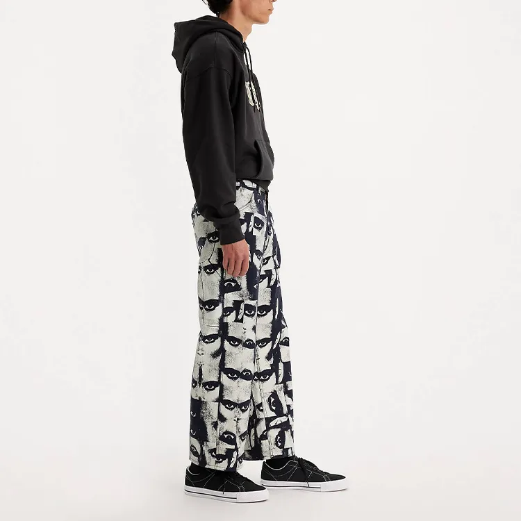 Levi’s Cargo Pants Unisex Black White-4