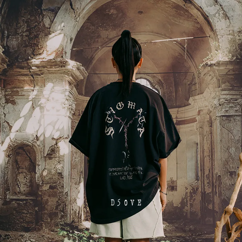 D 5 OVE T Shirts Unisex Black-2