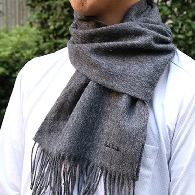 Paul Smith Knit Scarves Men's Gray-2
