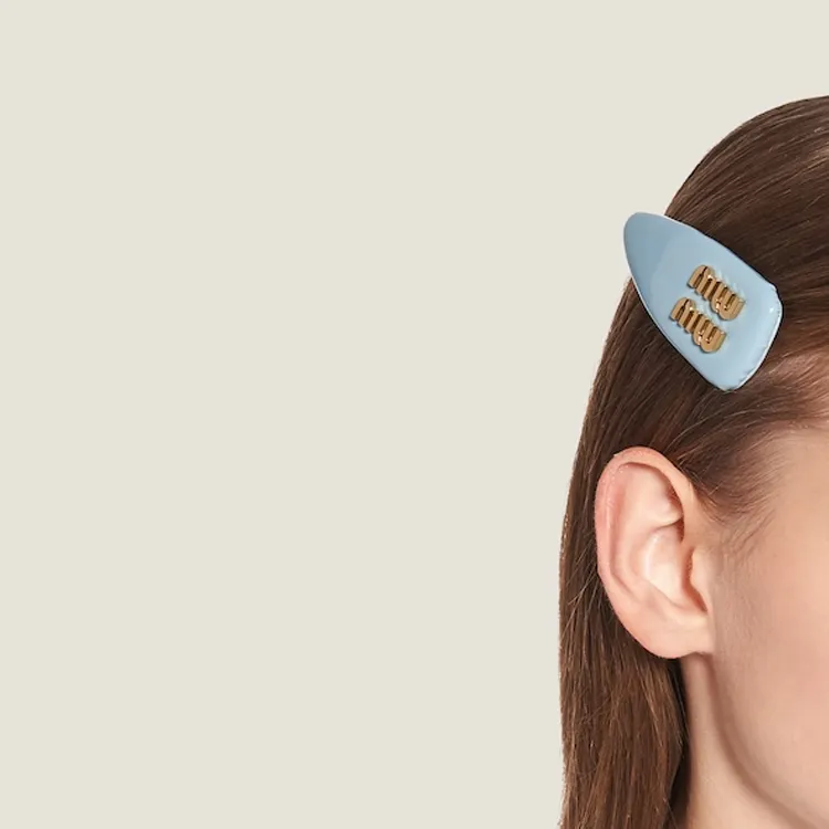 【送関込】MiuMiu☆ミュウミュウ Hair Clips MIU MIU Hair Clips Women's - POIZON