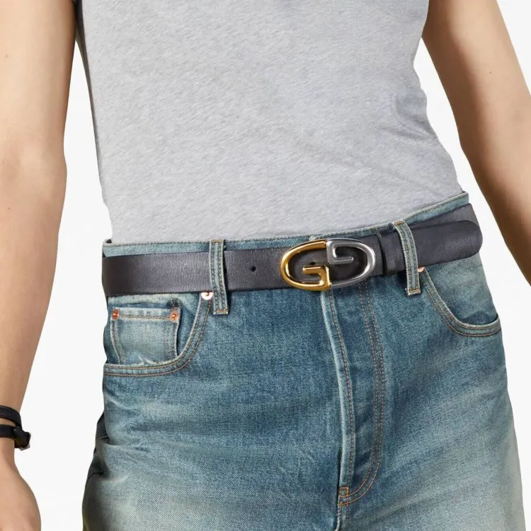 GUCCI Leather Belts Unisex-2