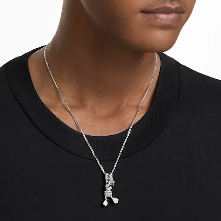 Swarovski Disney Crystal Necklaces Women's Silver-4