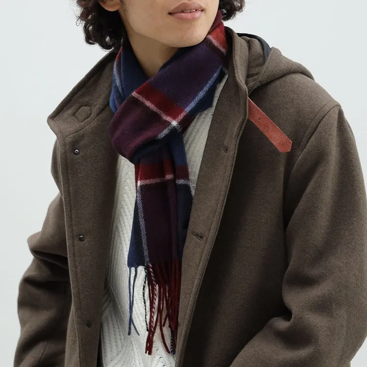 Beams Knit Scarves Men-2