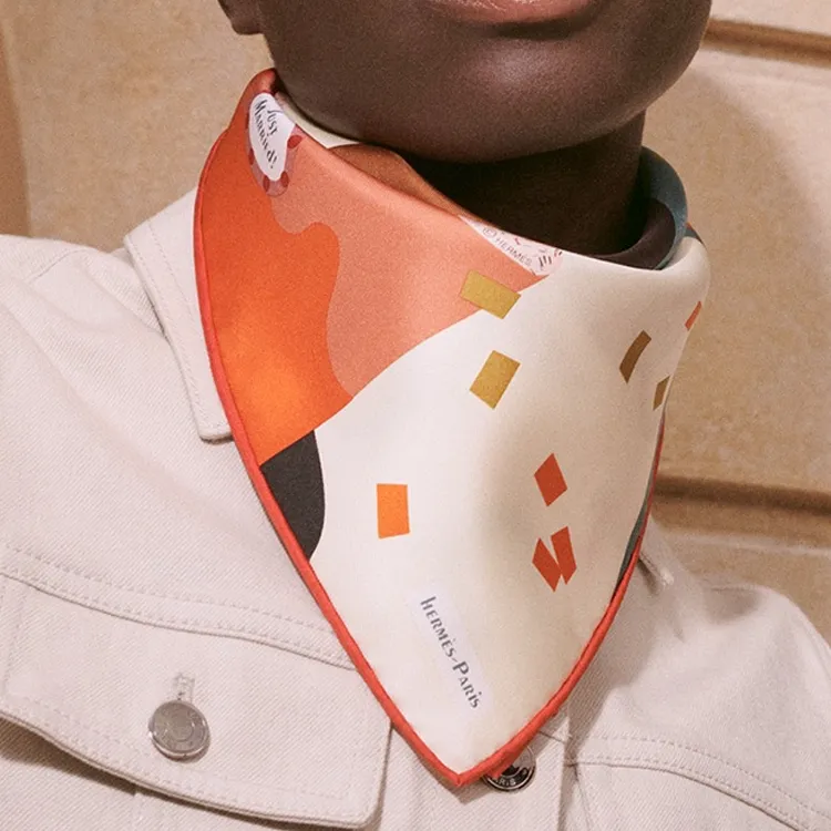 HERMES Silk Scarves Unisex Multicolor-1