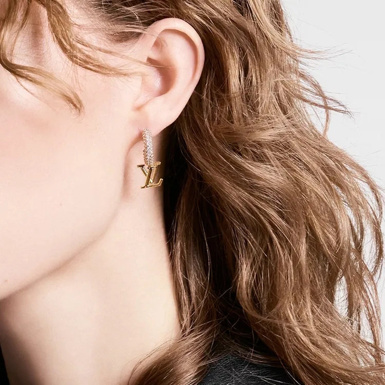 LOUIS VUITTON M02380 Lv Iconic Earrings-3