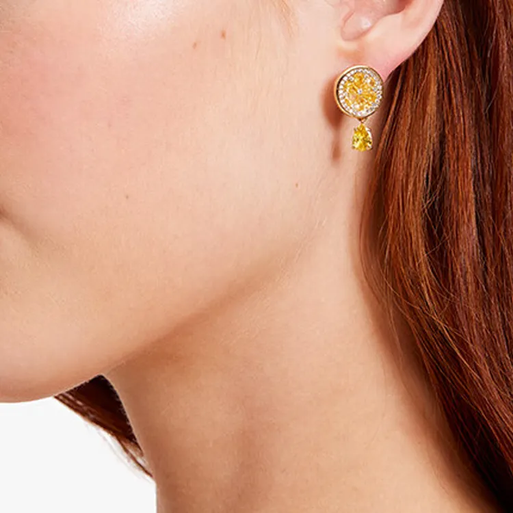 Kate Spade Copper Earrings Women's Gold-3