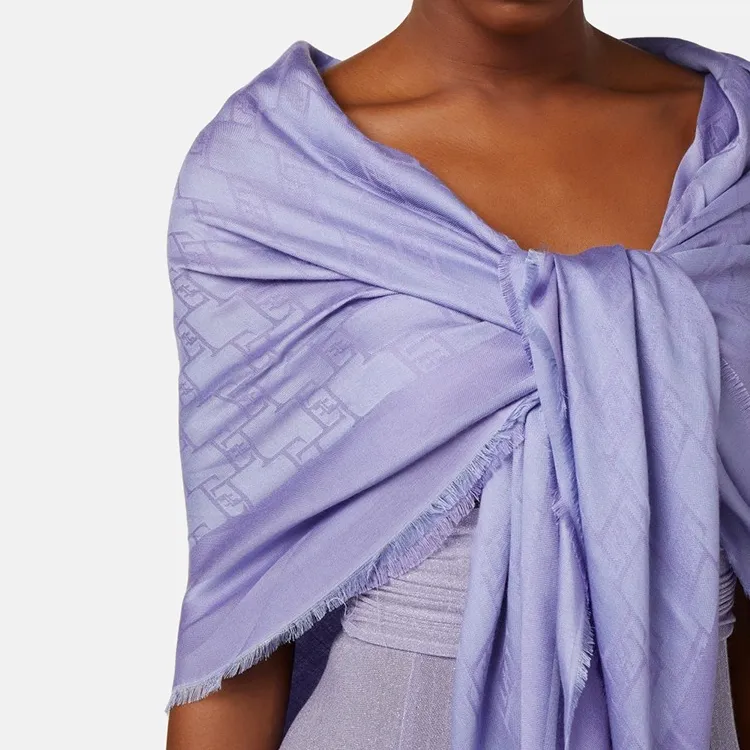 Elisabetta Franchi Shawls Women's Purple-2