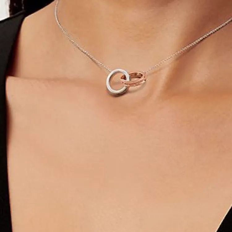 TIFFANY & CO. Sterling Silver Necklaces Unisex Silver-2