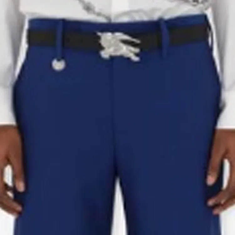 Burberry EDK buckle Leather Belt-2