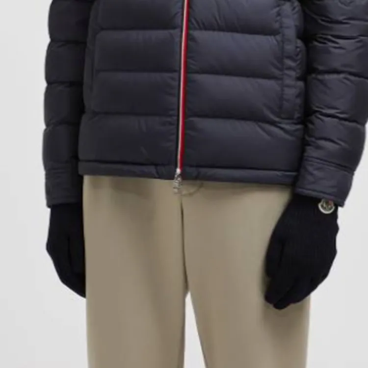 Moncler Logo Patch Knitted Gloves-2