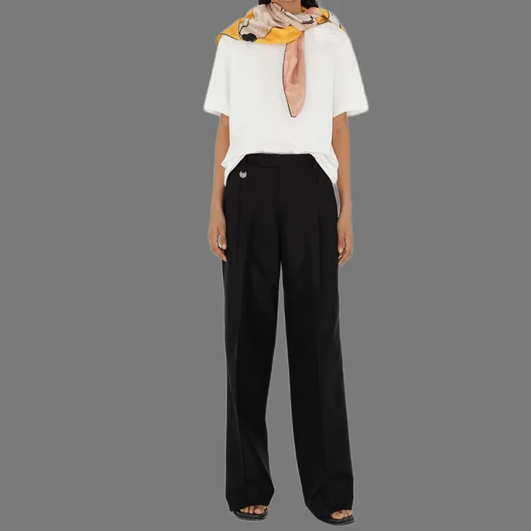 Burberry Mulberry Silk Scarves Women's Yellow Bee-1