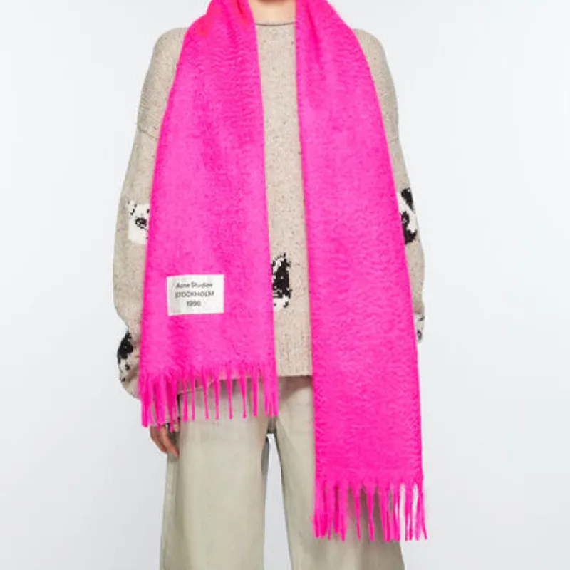 Acne Studios Fringed Scarf-2