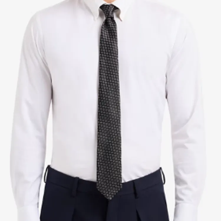 GIORGIO ARMANI Patterned-jacquard Tie-2