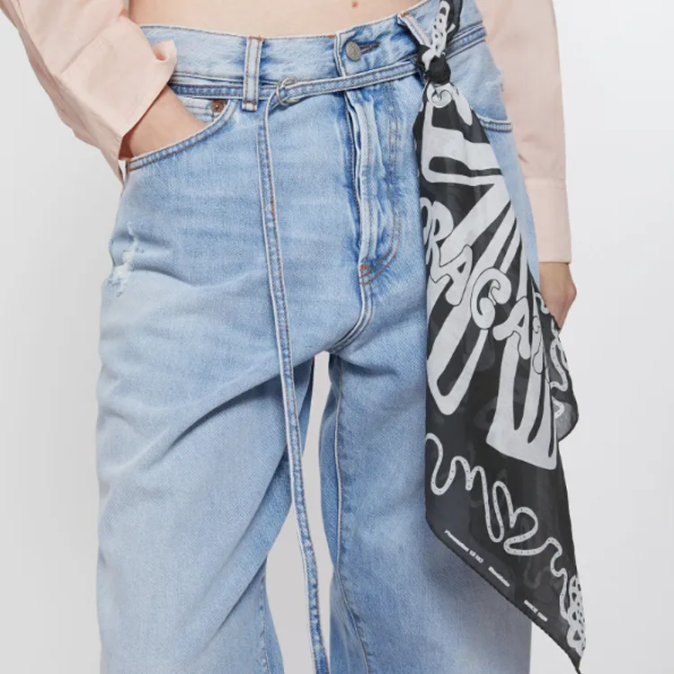 Acne Studios Printed Square Scarf-3