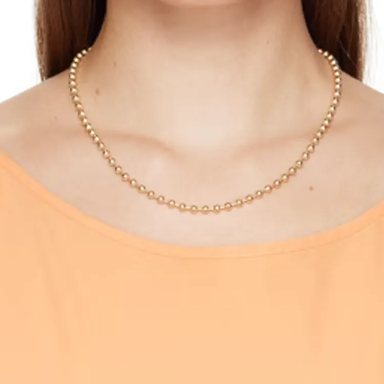 Laura Lombardi Brass Necklaces Women's Gold-2