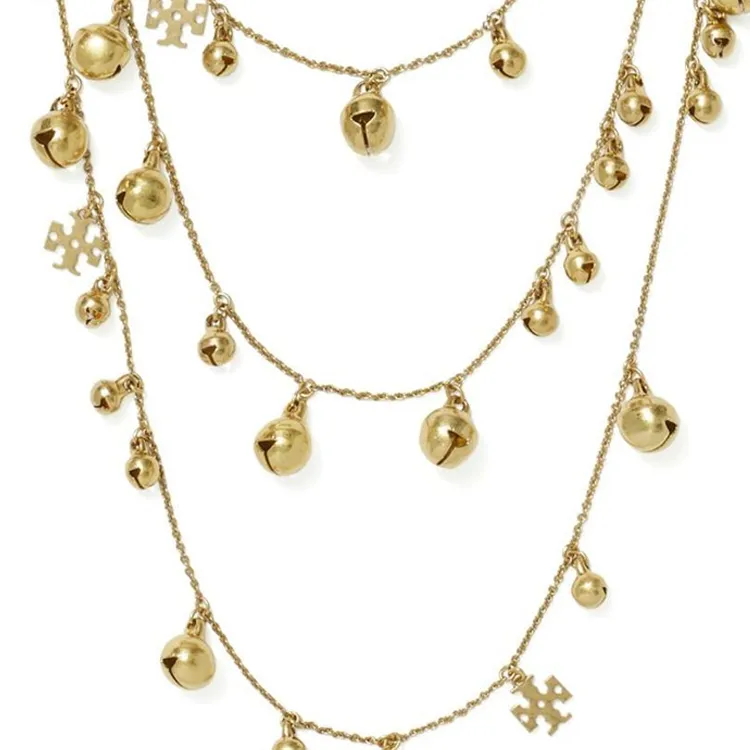 TORY BURCH Convertible Bell Necklace-1